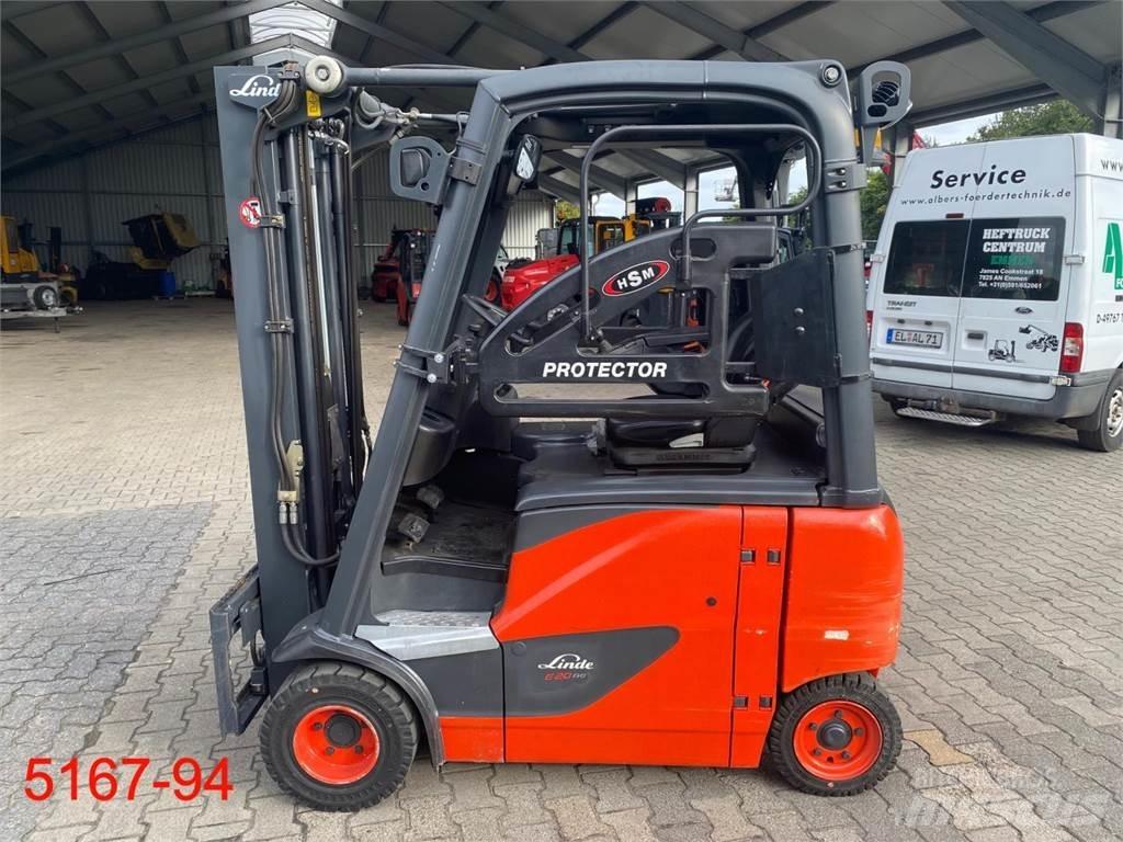 Linde E 20 PH 02 Elektrikli forkliftler