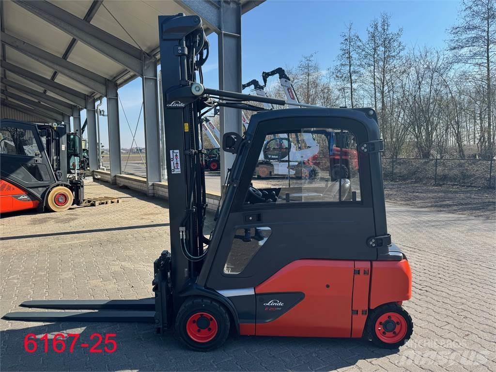Linde E 20 PH 386 Elektrikli forkliftler