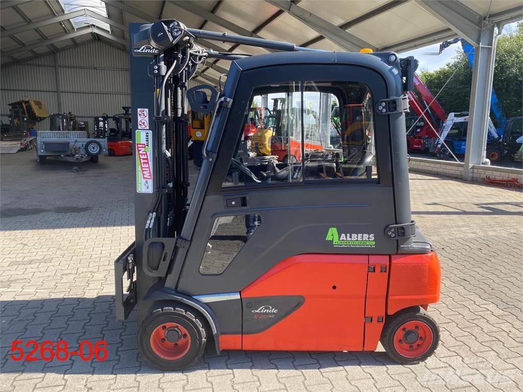 Linde E 20 PL EVO Elektrikli forkliftler