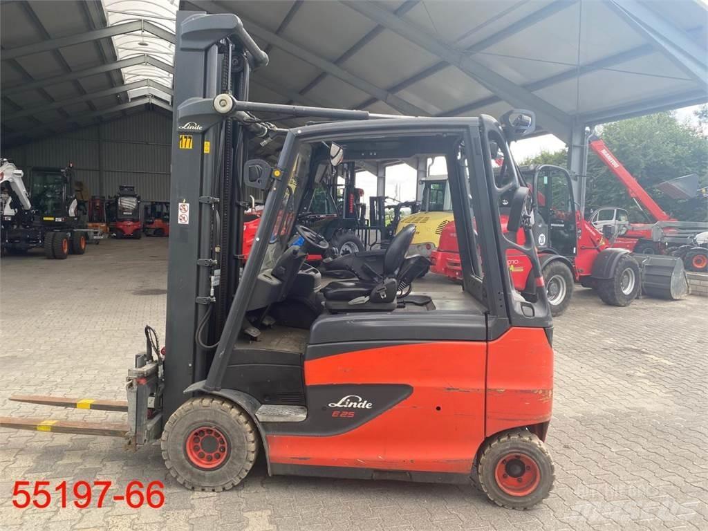 Linde E 25 HL - 01 600 Elektrikli forkliftler