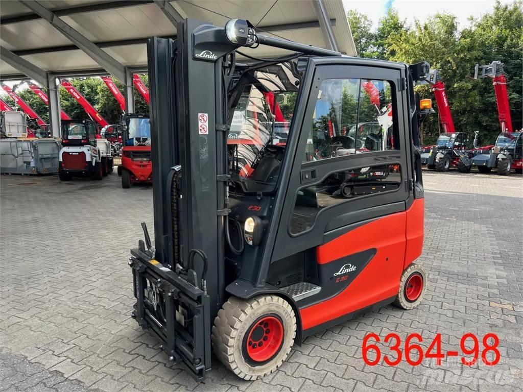 Linde E 30 HL 01 600 Elektrikli forkliftler