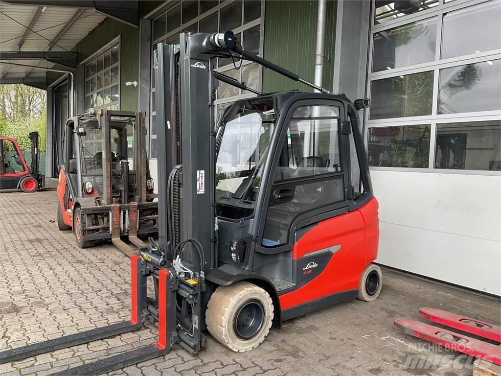 Linde E 35 Elektrikli forkliftler