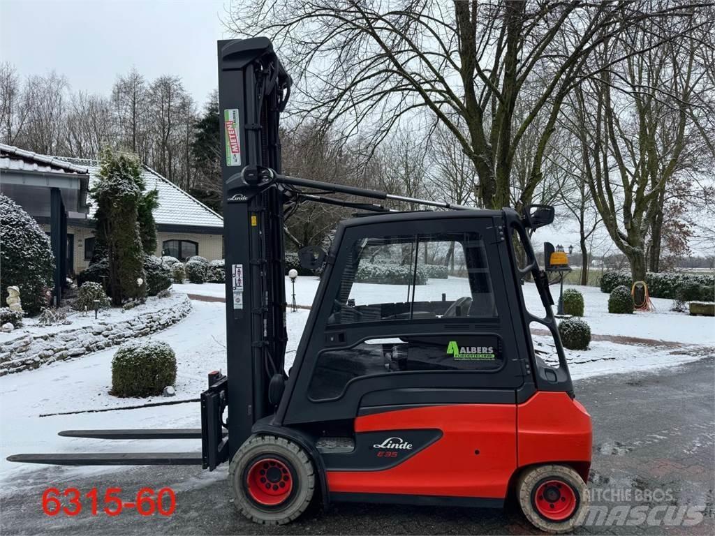 Linde E 35 L 01 Elektrikli forkliftler