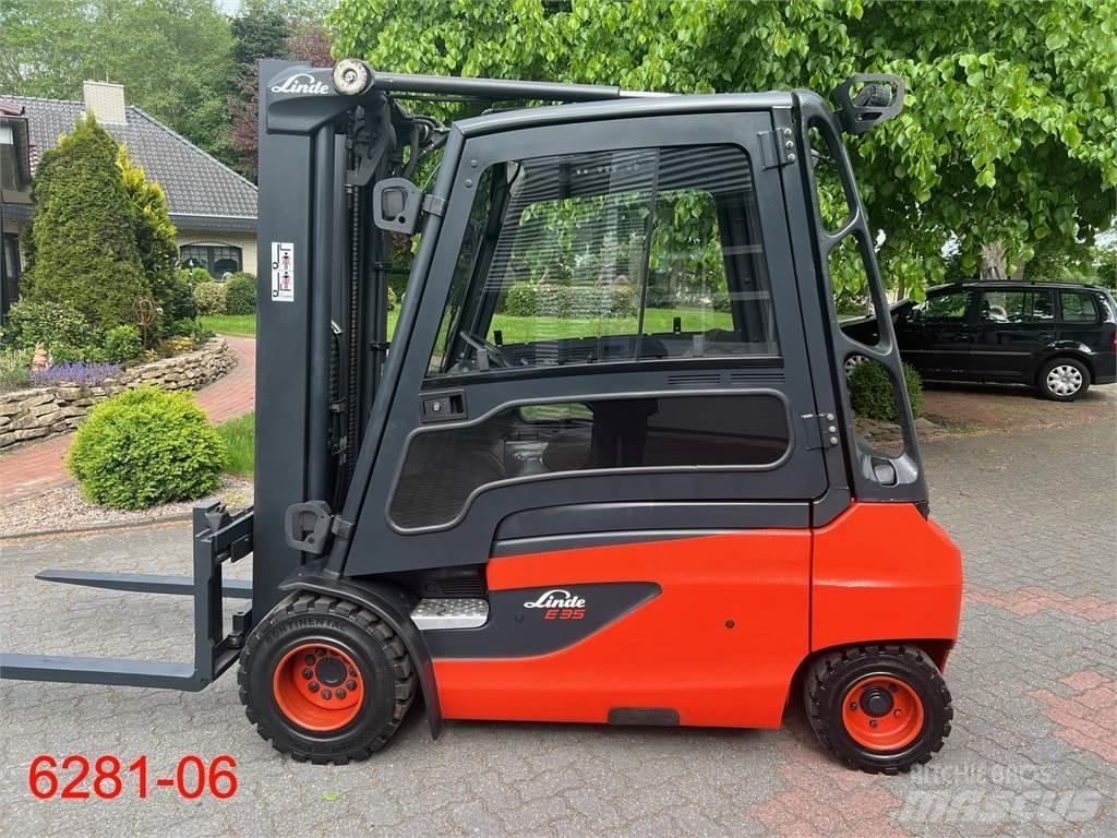 Linde E 35 L 01 Elektrikli forkliftler