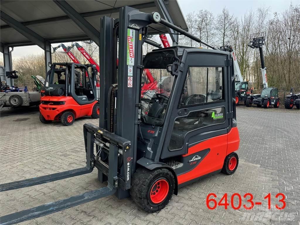 Linde E 35 L 01 Elektrikli forkliftler