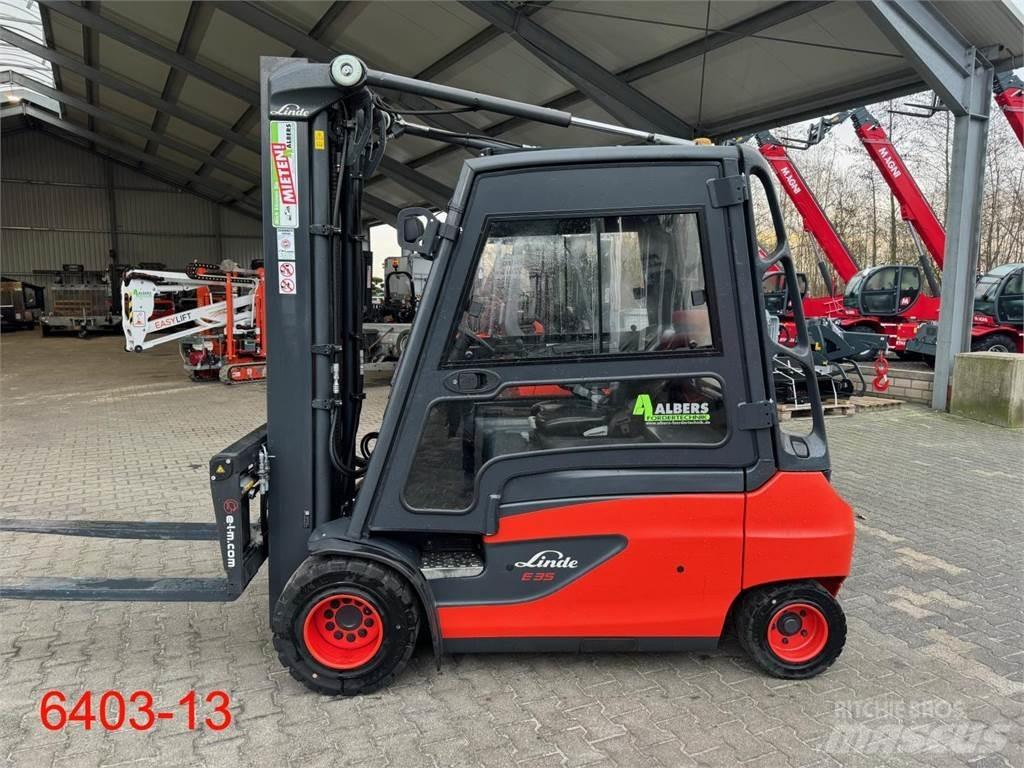 Linde E 35 L 01 Elektrikli forkliftler