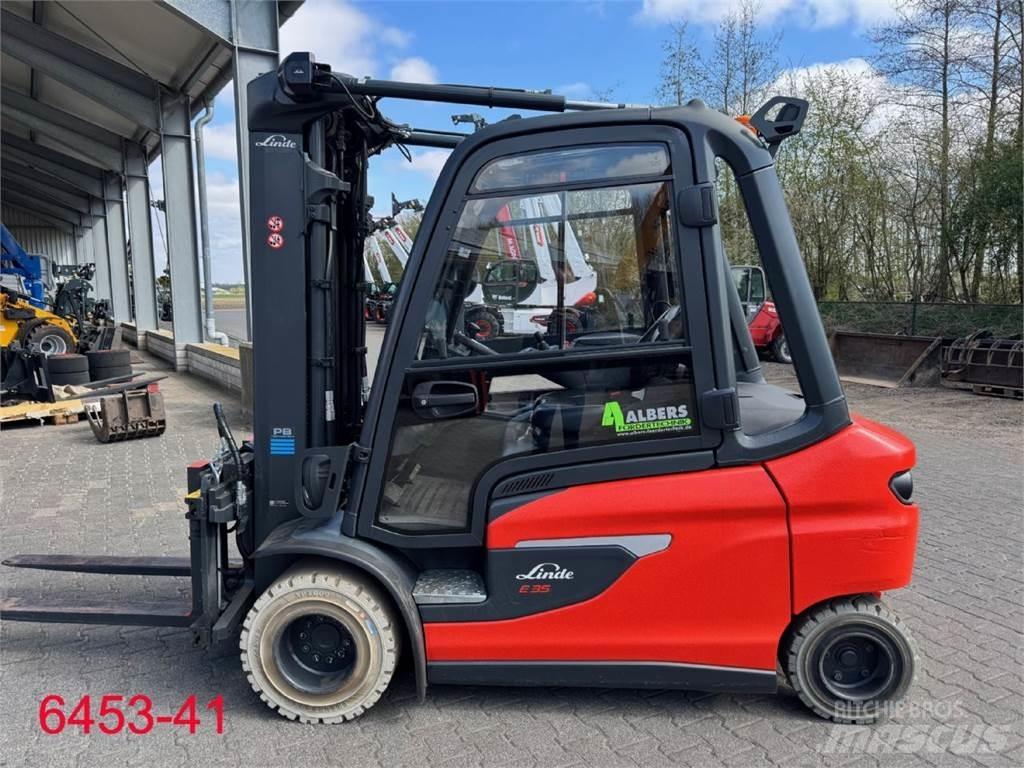 Linde E 35 L 01 Elektrikli forkliftler