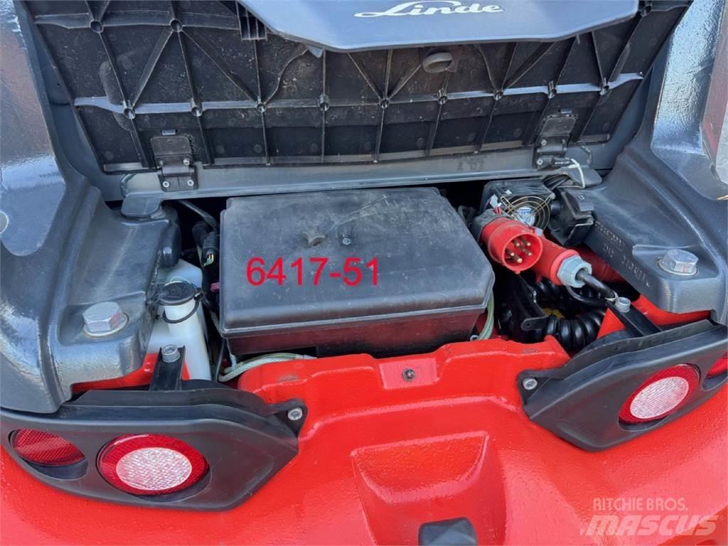 Linde E 35 L 01 Elektrikli forkliftler