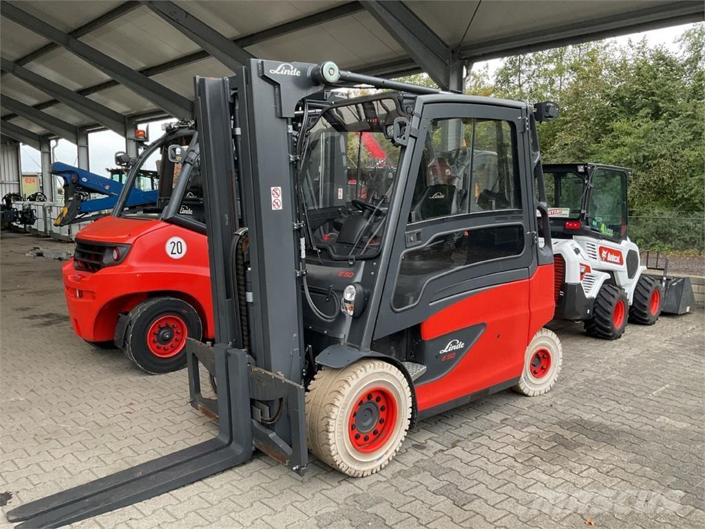 Linde E 50 HL 01 Elektrikli forkliftler
