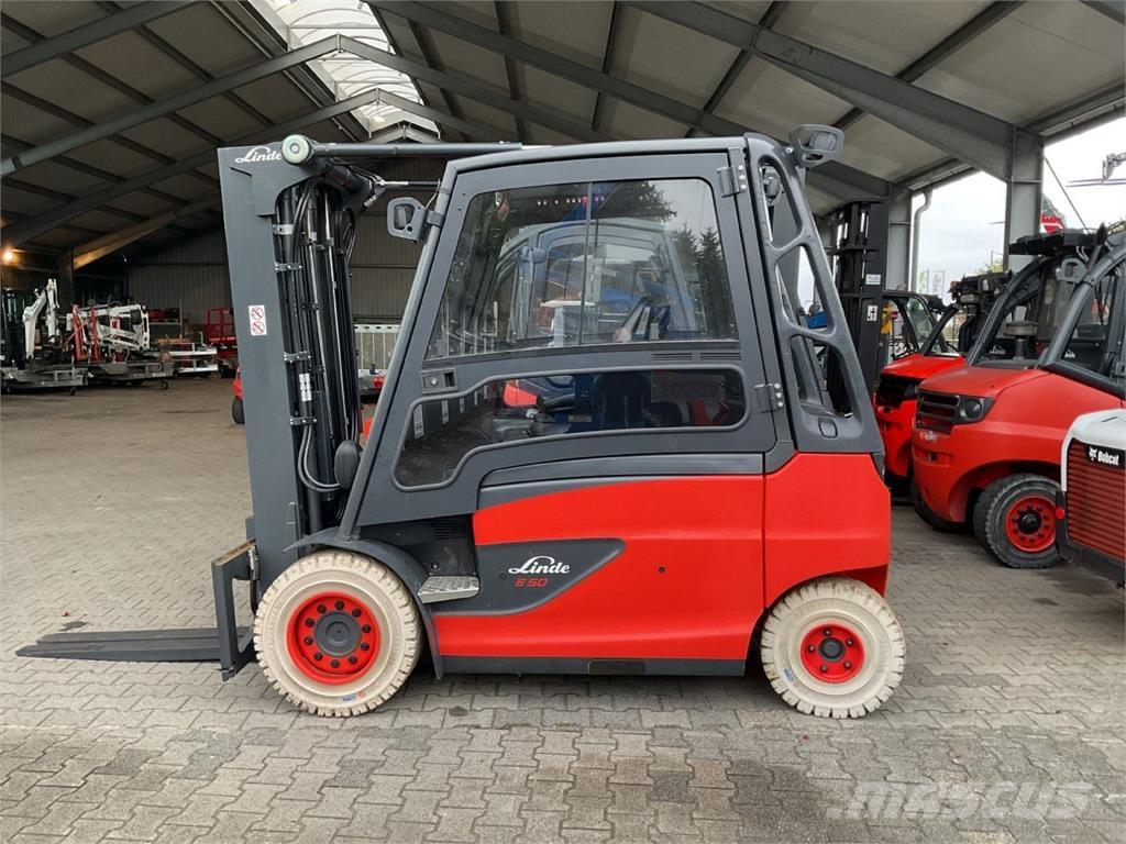 Linde E 50 HL 01 Elektrikli forkliftler