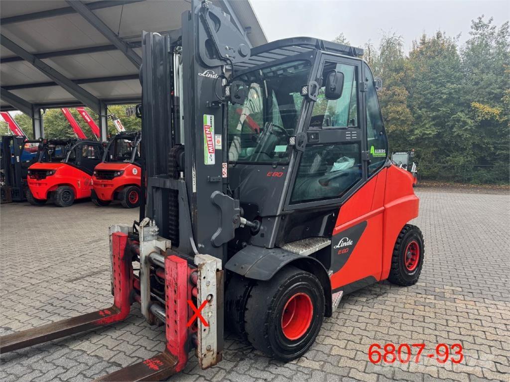 Linde E 80-01 / 900 Elektrikli forkliftler
