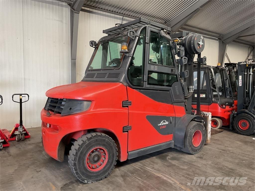 Linde E 80-01 / 900 Elektrikli forkliftler
