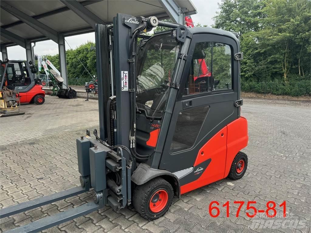 Linde H 20 T 01 LPG'li forkliftler