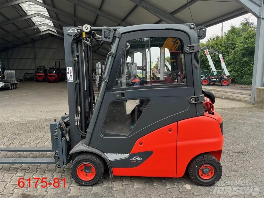 Linde H 20 T 01 LPG'li forkliftler