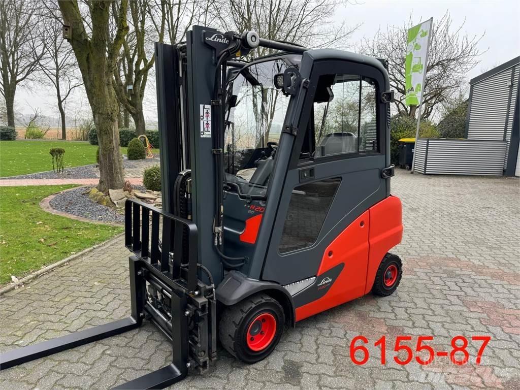 Linde H 20 T 01 EVO LPG'li forkliftler