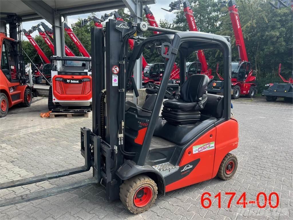 Linde H 20 T EVO LPG'li forkliftler