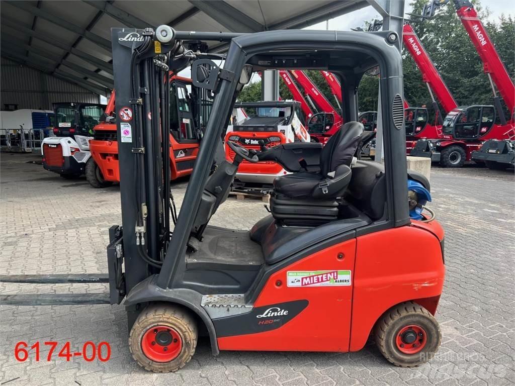 Linde H 20 T EVO LPG'li forkliftler