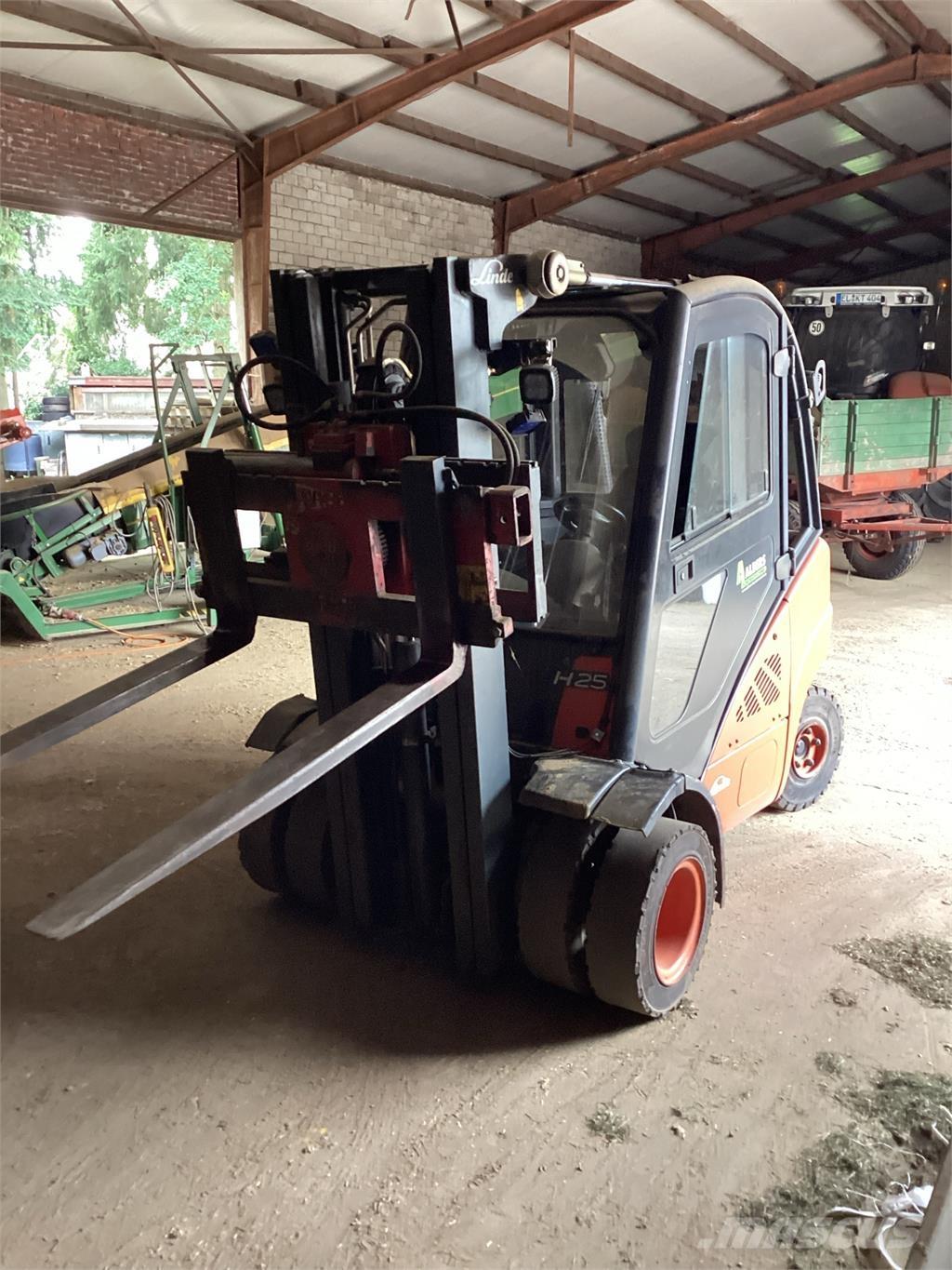 Linde H 25 D 01 Dizel forkliftler