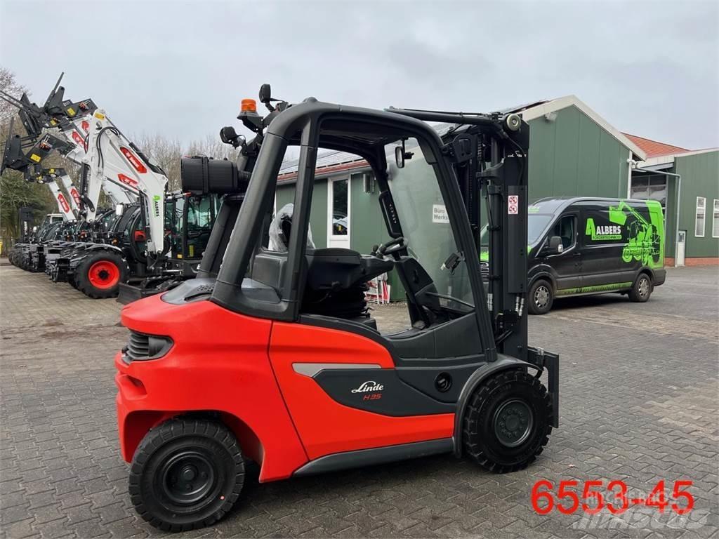 Linde H 35 D 01 Dizel forkliftler