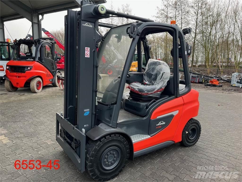 Linde H 35 D 01 Dizel forkliftler
