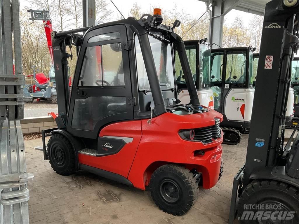 Linde H 35 T 01 LPG'li forkliftler