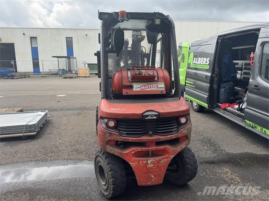 Linde H 35 T 01 LPG'li forkliftler