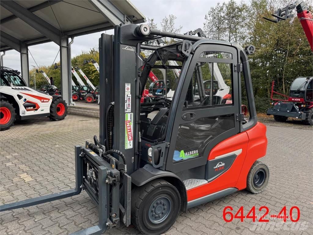 Linde H 35 T 01 LPG'li forkliftler