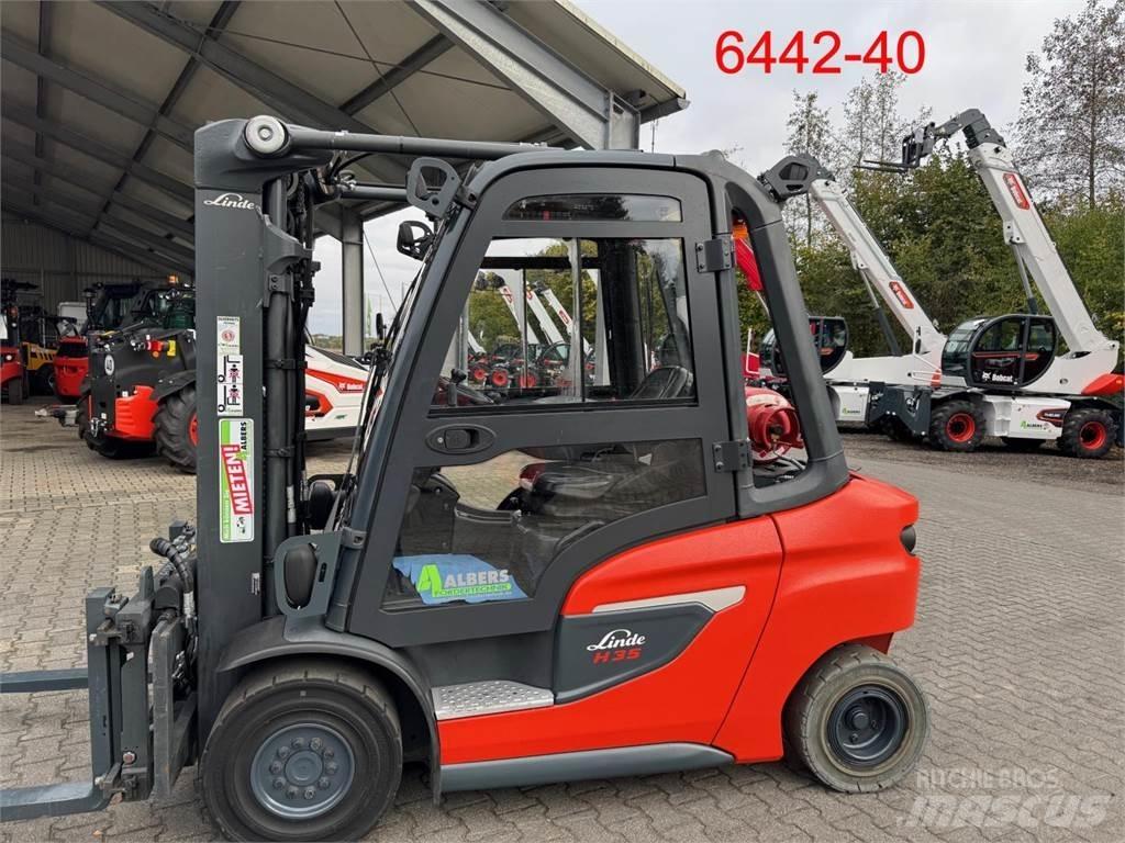 Linde H 35 T 01 LPG'li forkliftler