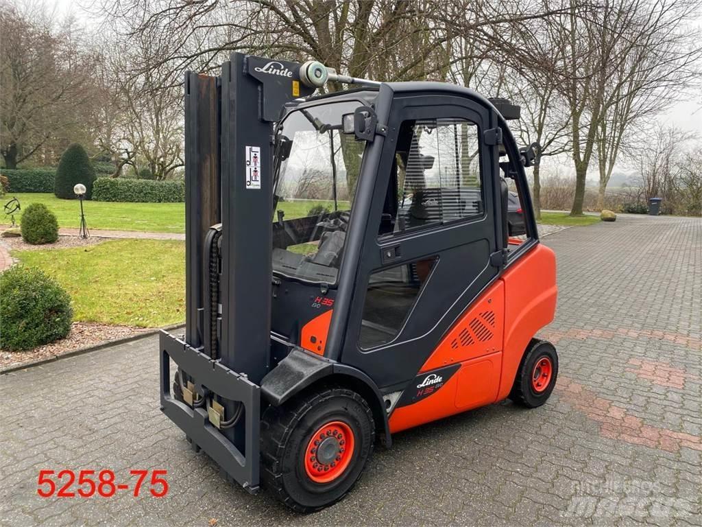 Linde H 35 T 02 LPG'li forkliftler