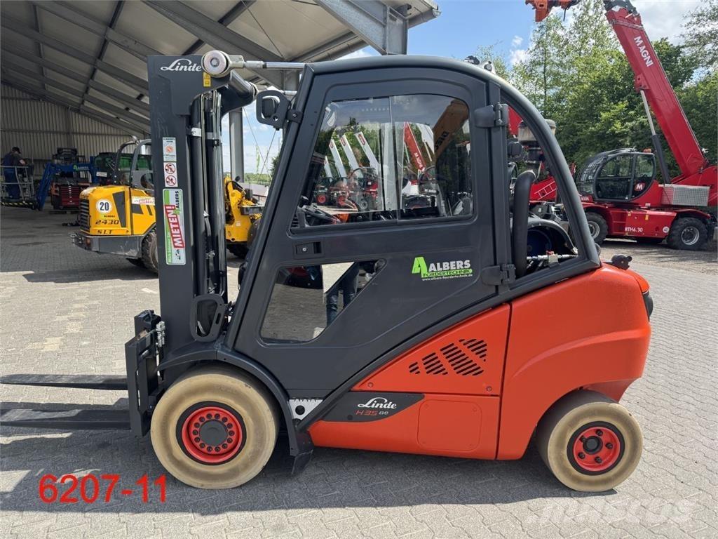Linde H 35 T -02 LPG'li forkliftler