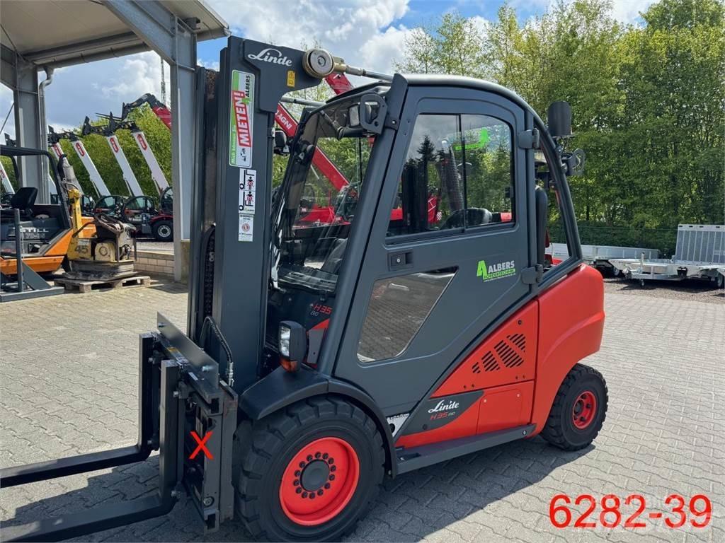 Linde H 35 T 02 EVO LPG'li forkliftler