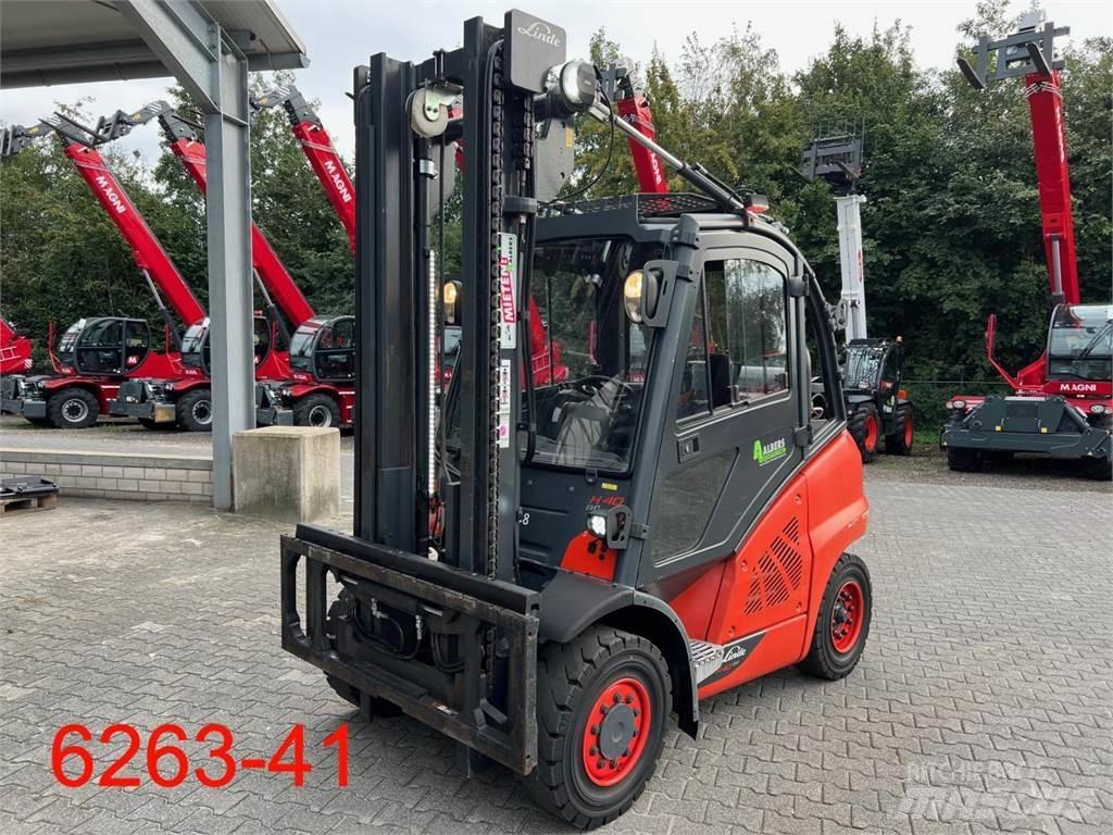 Linde H 40 T 02 EVO LPG'li forkliftler