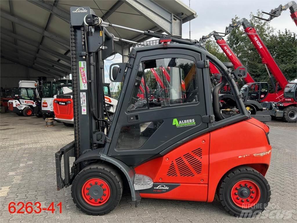 Linde H 40 T 02 EVO LPG'li forkliftler