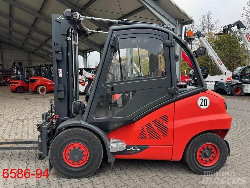 Linde H 50 D - 02 / 600 Dizel forkliftler