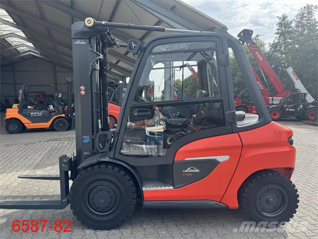 Linde H 50 D (1204) Dizel forkliftler