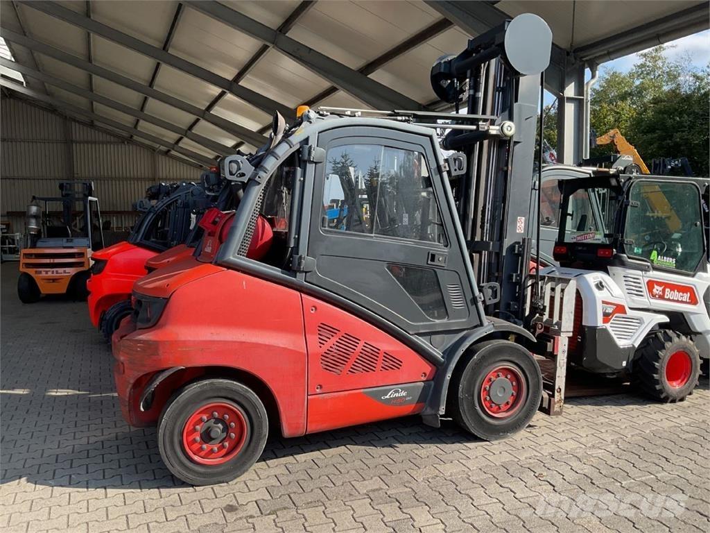 Linde H 50 T 02 600 LPG'li forkliftler