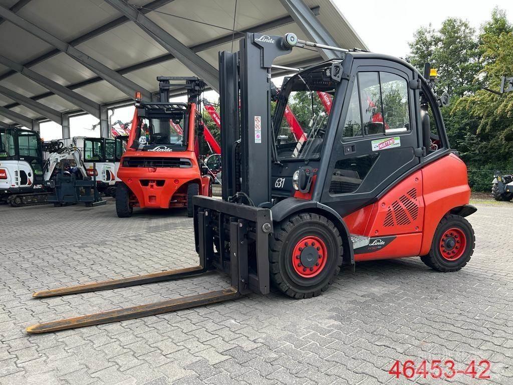 Linde H 50 T 02 EVO LPG'li forkliftler