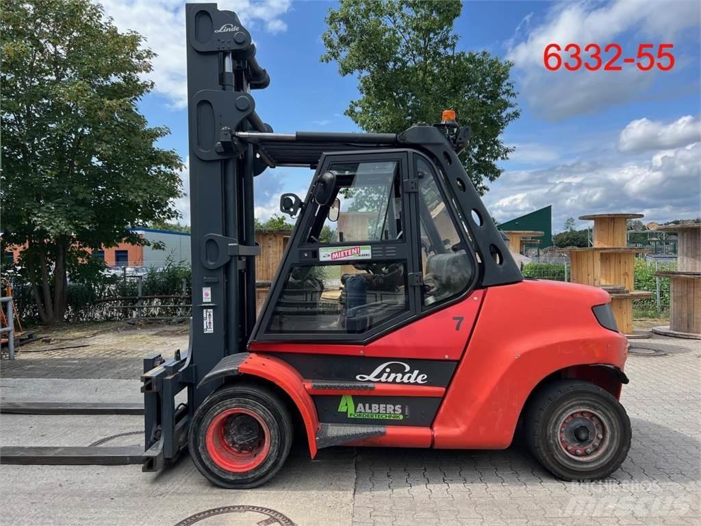 Linde H 80 D 02 900 Dizel forkliftler