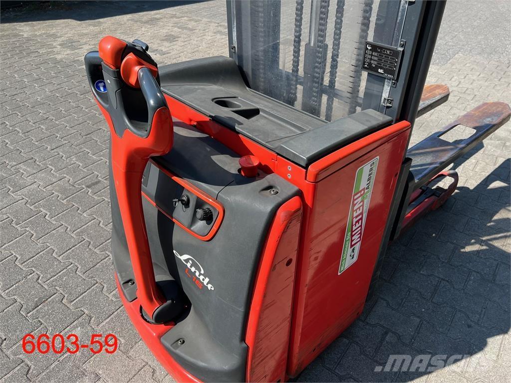 Linde L 16 i Yaya kumandali istif makinasi