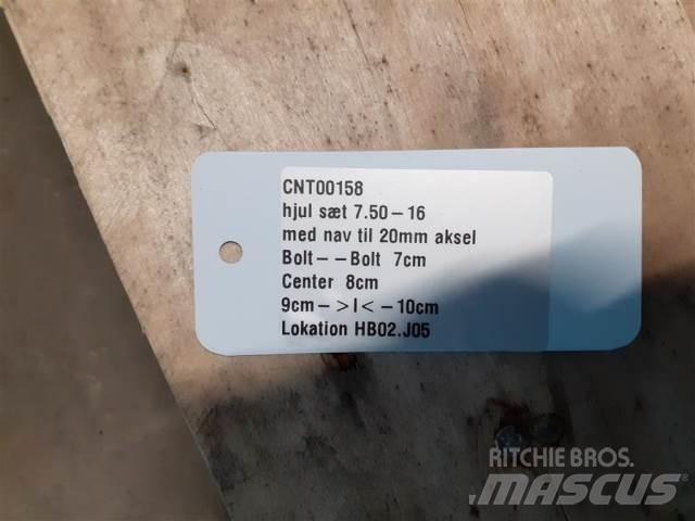  16'' 7.50-16 Silo tankeri