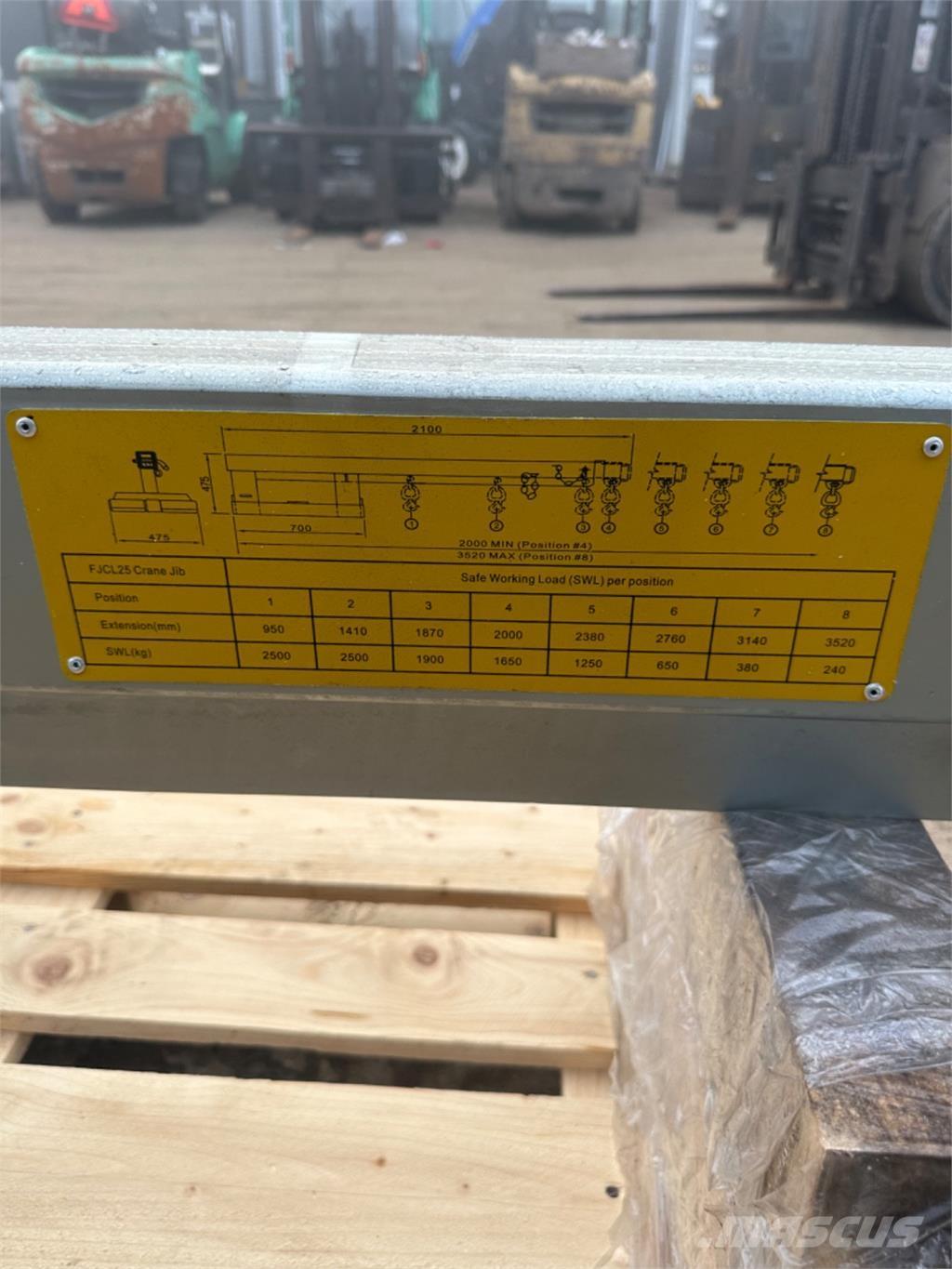  2500kg Diger parçalar