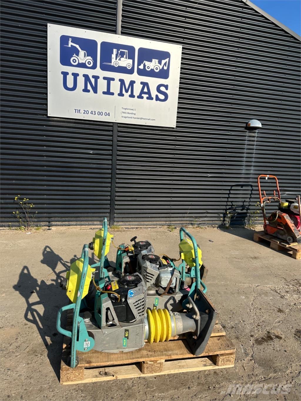 Ammann ACR60 Sıkıştırma tokmakları