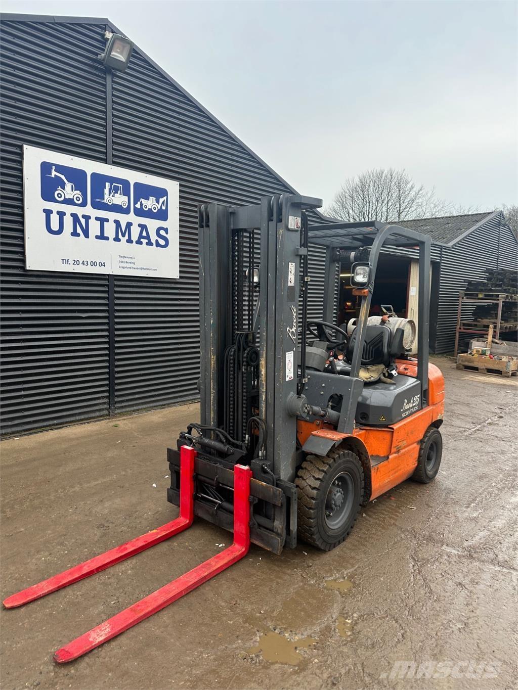Baoli CD25 LPG'li forkliftler