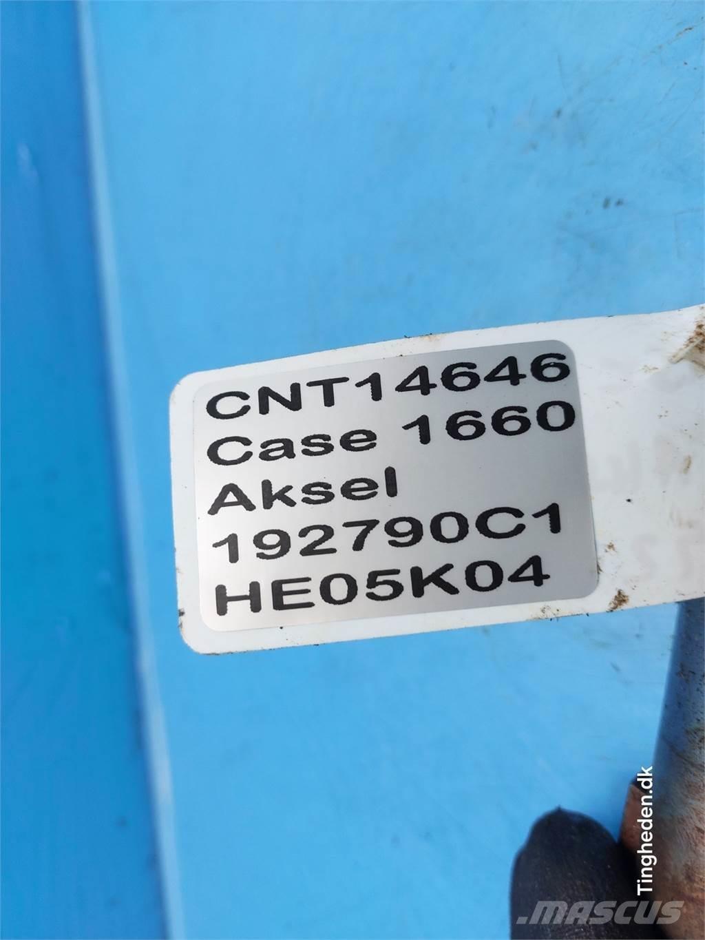 CASE 1660 Biçerdöver aksesuarlari