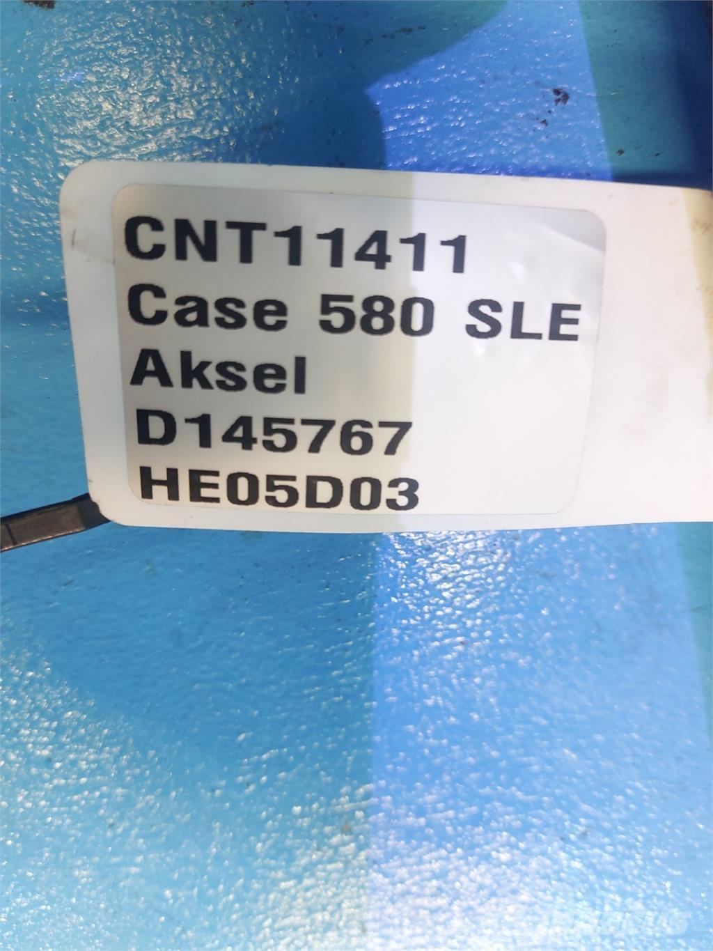 CASE 580 SLE Bomlar ve kollar