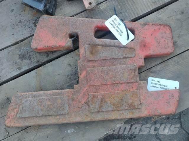CASE Vægtklods Ön ağırlıklar
