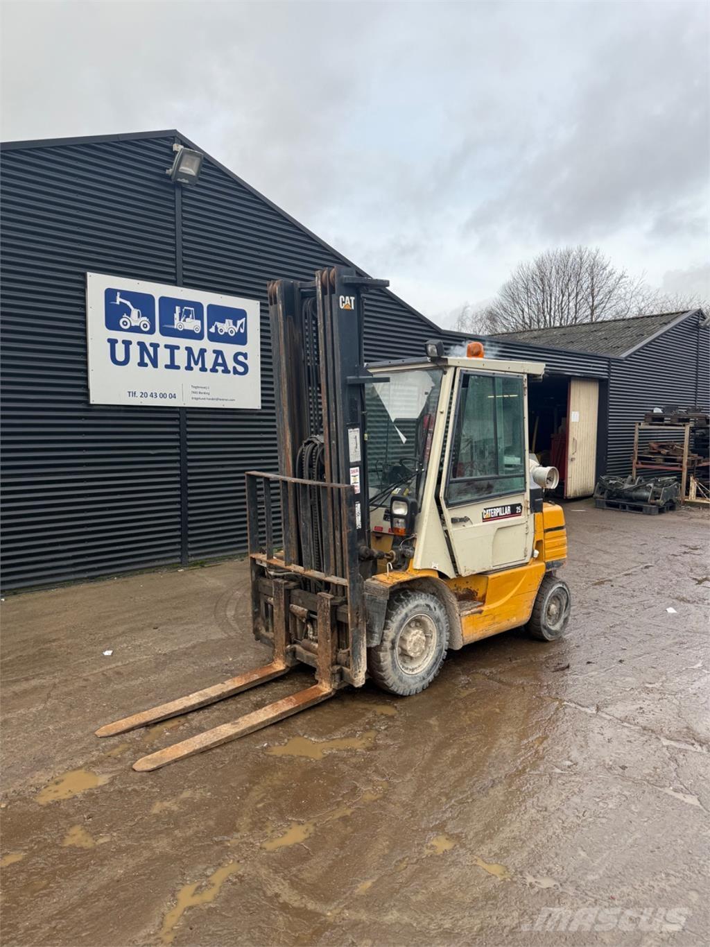 CAT GP25 LPG'li forkliftler