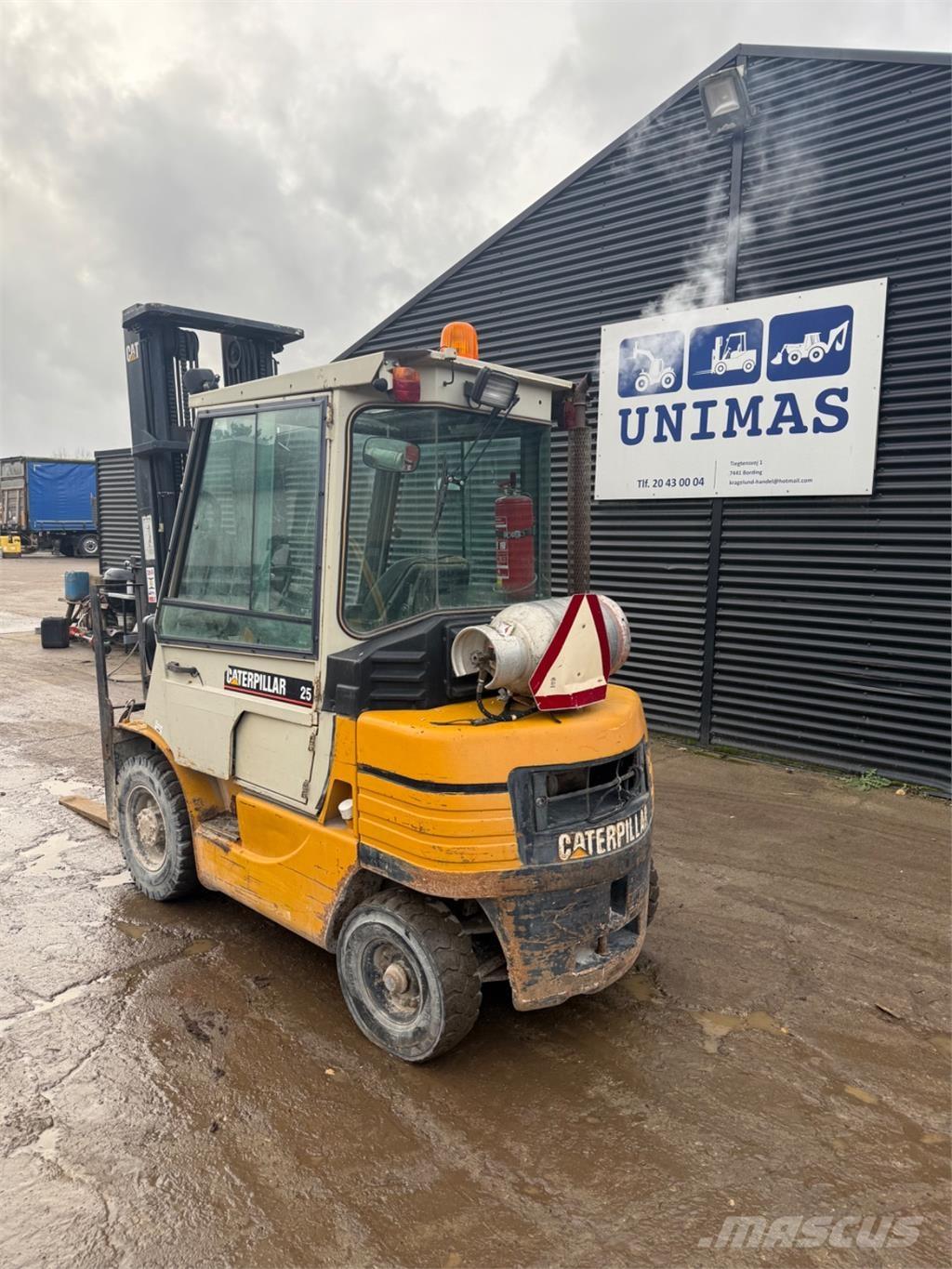 CAT GP25 LPG'li forkliftler