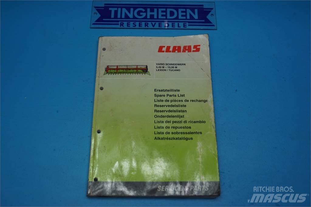 CLAAS 30 Vario Diger tarim makinalari