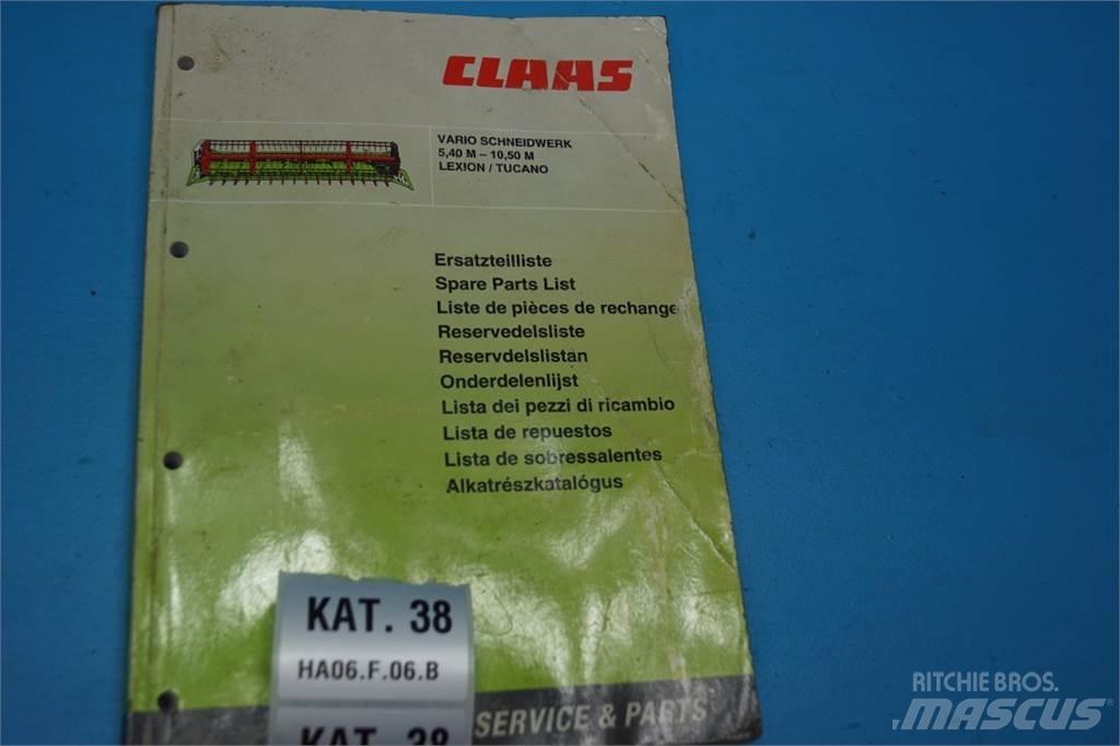 CLAAS 30 Vario Diger tarim makinalari